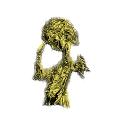 angel milico bronce 12 cm