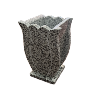 florero tulipa marmol 30x20 cm