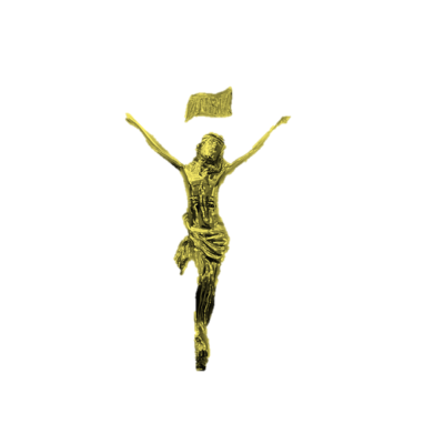 cristo bronce 19 cm
