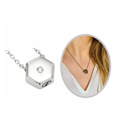 Joyas funerarias hexagono C34