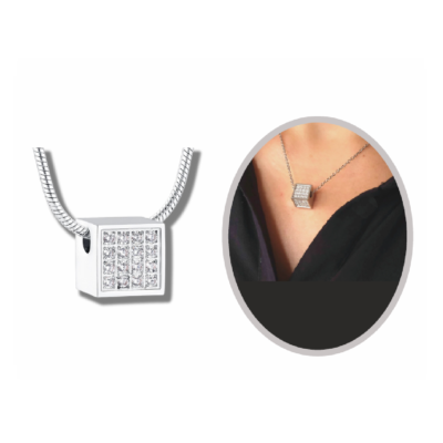 Joyas funerarias cubo brillante C25