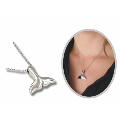Joyas funerarias cola de ballena C28