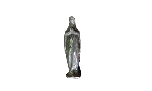 virgen lourdes parvulo 12 cm - Imagen 2