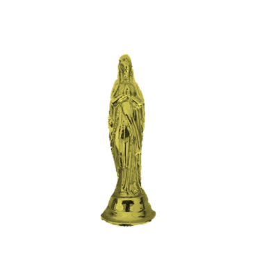 virgen lourdes bronce 20 cm